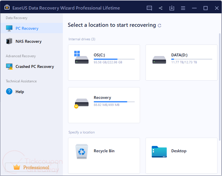 Baixar Easeus Data Recovery Wizard With Keys