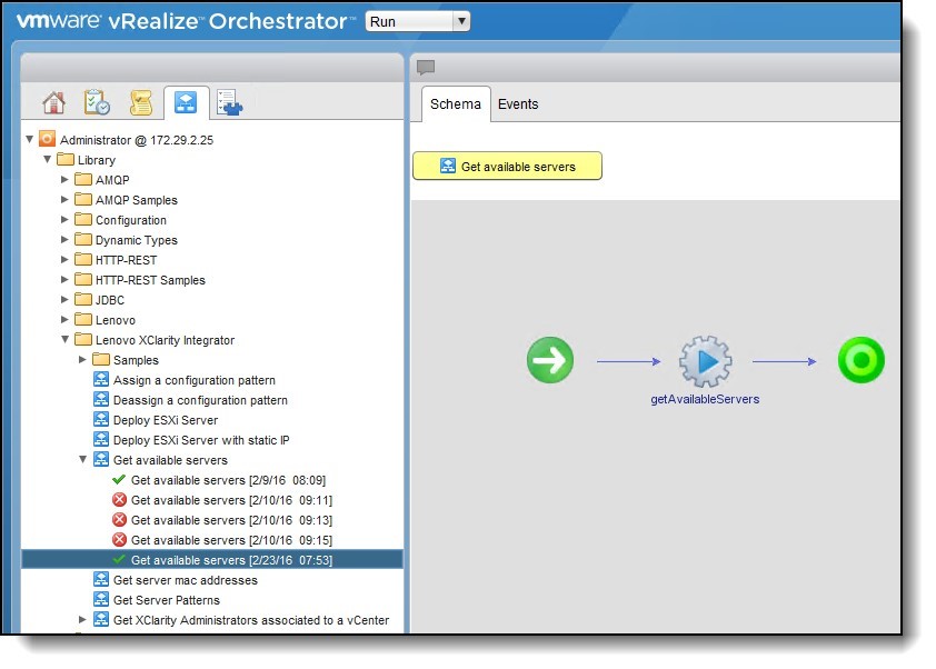 Xclarity Integrator For Vmware Vrealize Orchestrator