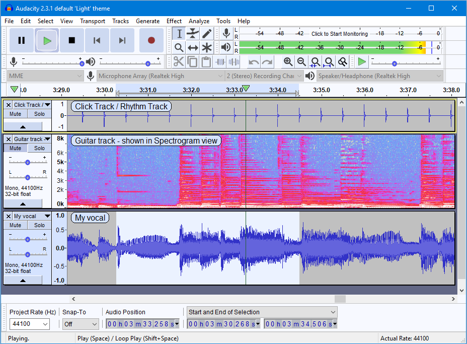 Audacity 2 3 1 Light Theme