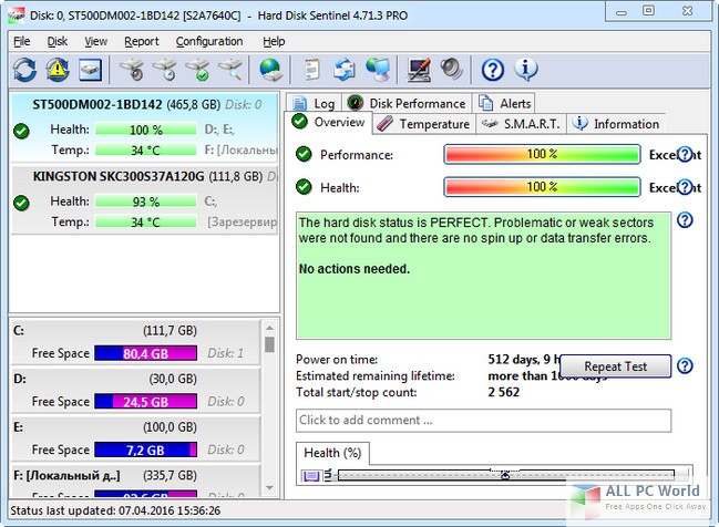 Download Hard Disk Sentinel Professional 5.2 Free