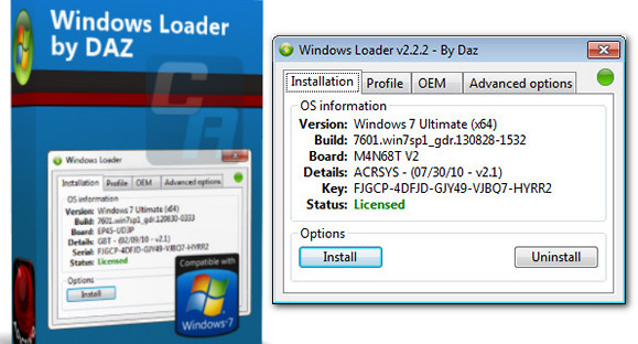 Windows Loader V2.2.2