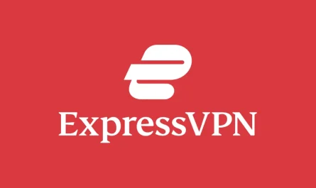 Expressvpn Vertical Logo White On Red