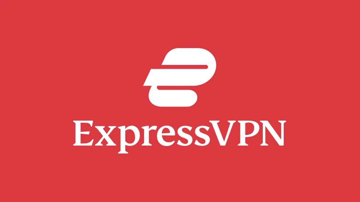 Expressvpn Vertical Logo White On Red