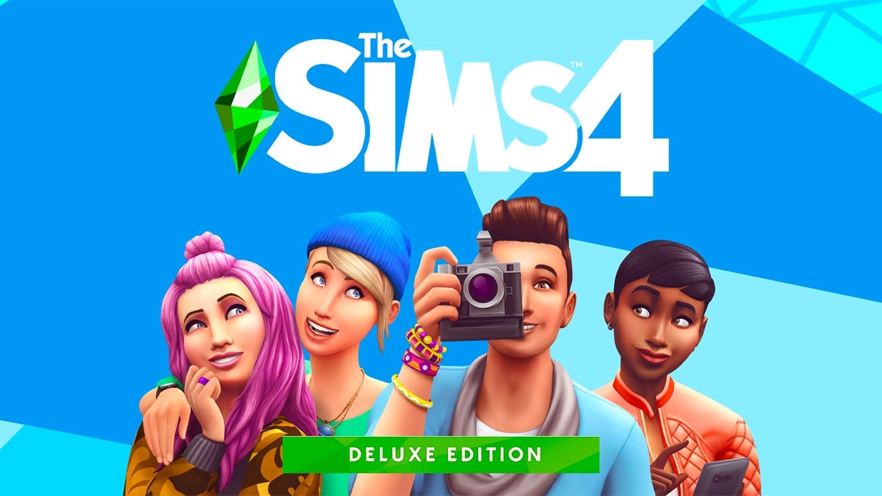 The Sims 4 Deluxe Edition Deluxe Edition Pc Mac Game Origin Cover