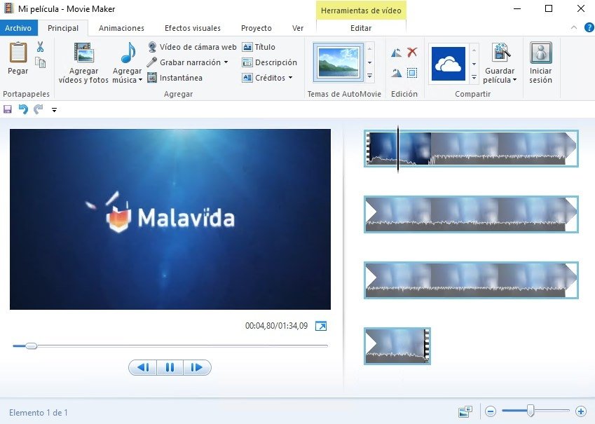 Windows Live Movie Maker 6541 1