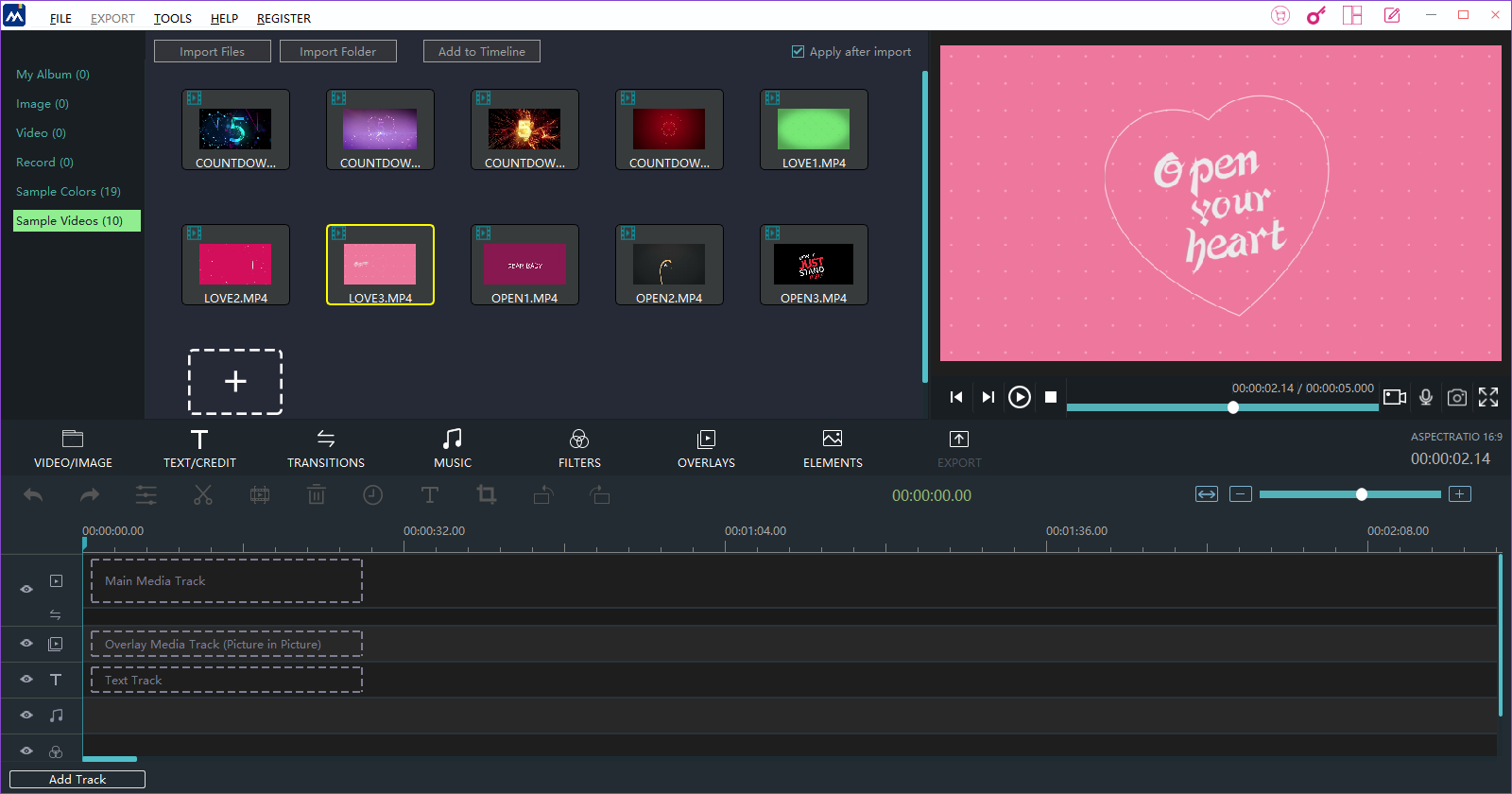 Blog Windows Movie Maker 2019 Software Interface